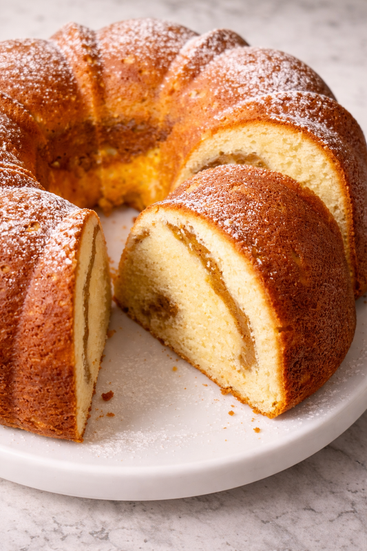 Cream Cheese Sweet Potato Poundcake