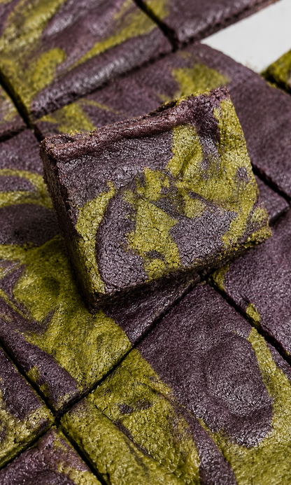 UBE MATCHA COOKIE BARS