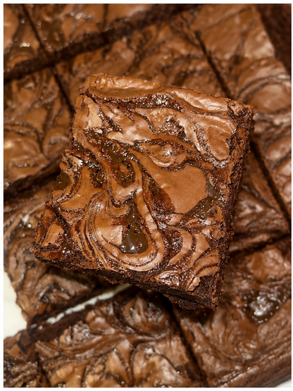 CARAMEL FUDGE BROWNIES