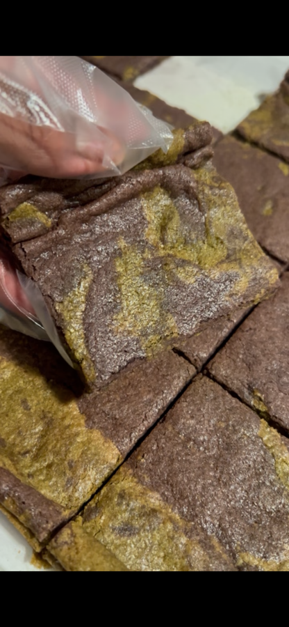 UBE MATCHA COOKIE BARS