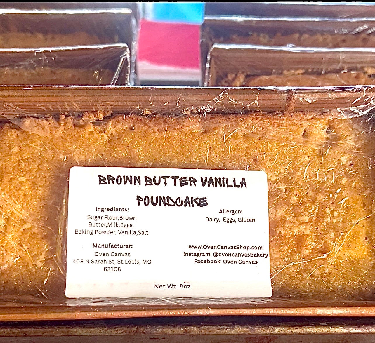BROWN BUTTER POUNDCAKE